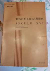 Livro Textos Literários,  Século XVI