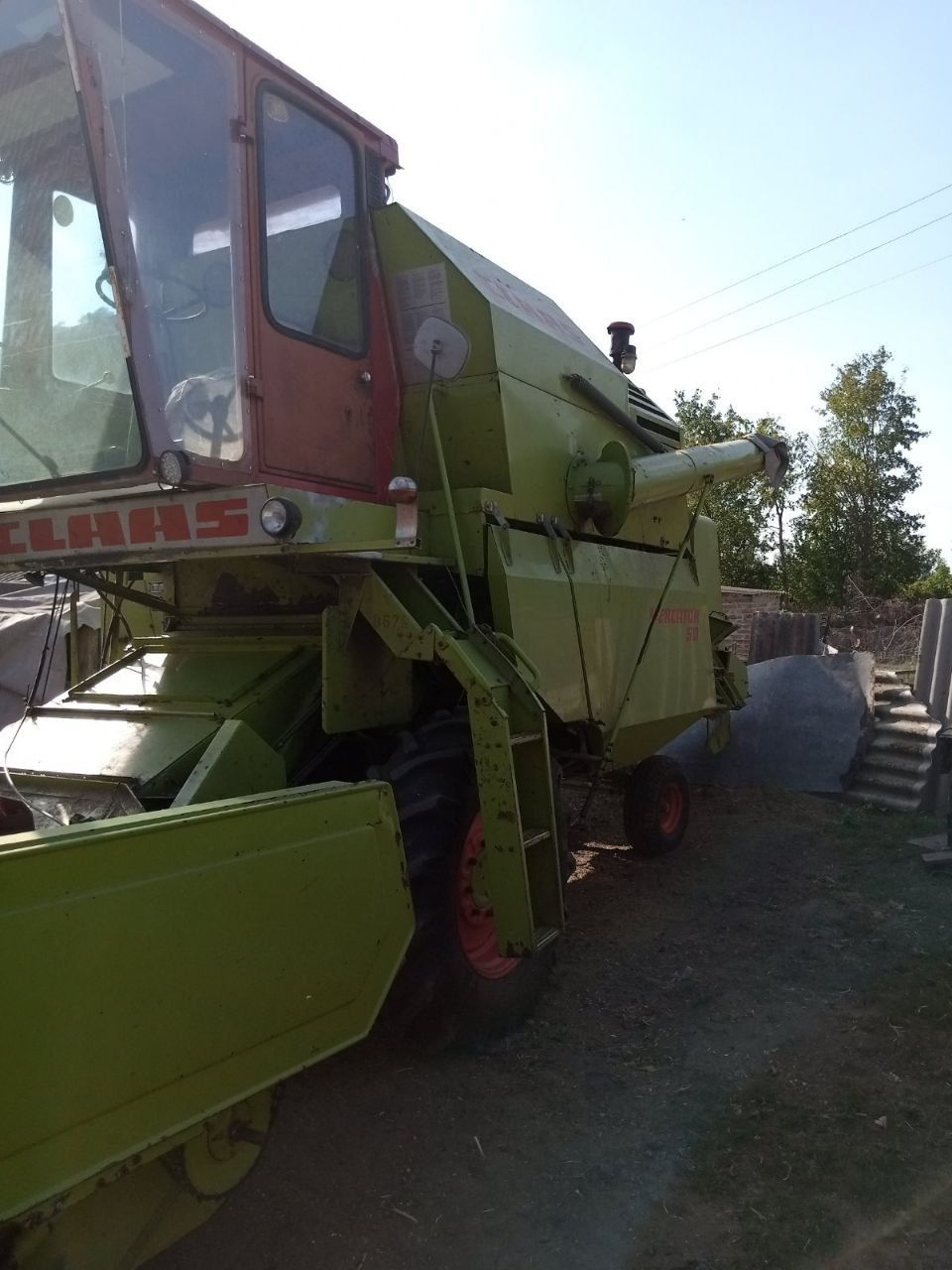 Комбайн Claas mercator 50