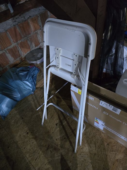 Krzesło wysokie ala hoker barowy