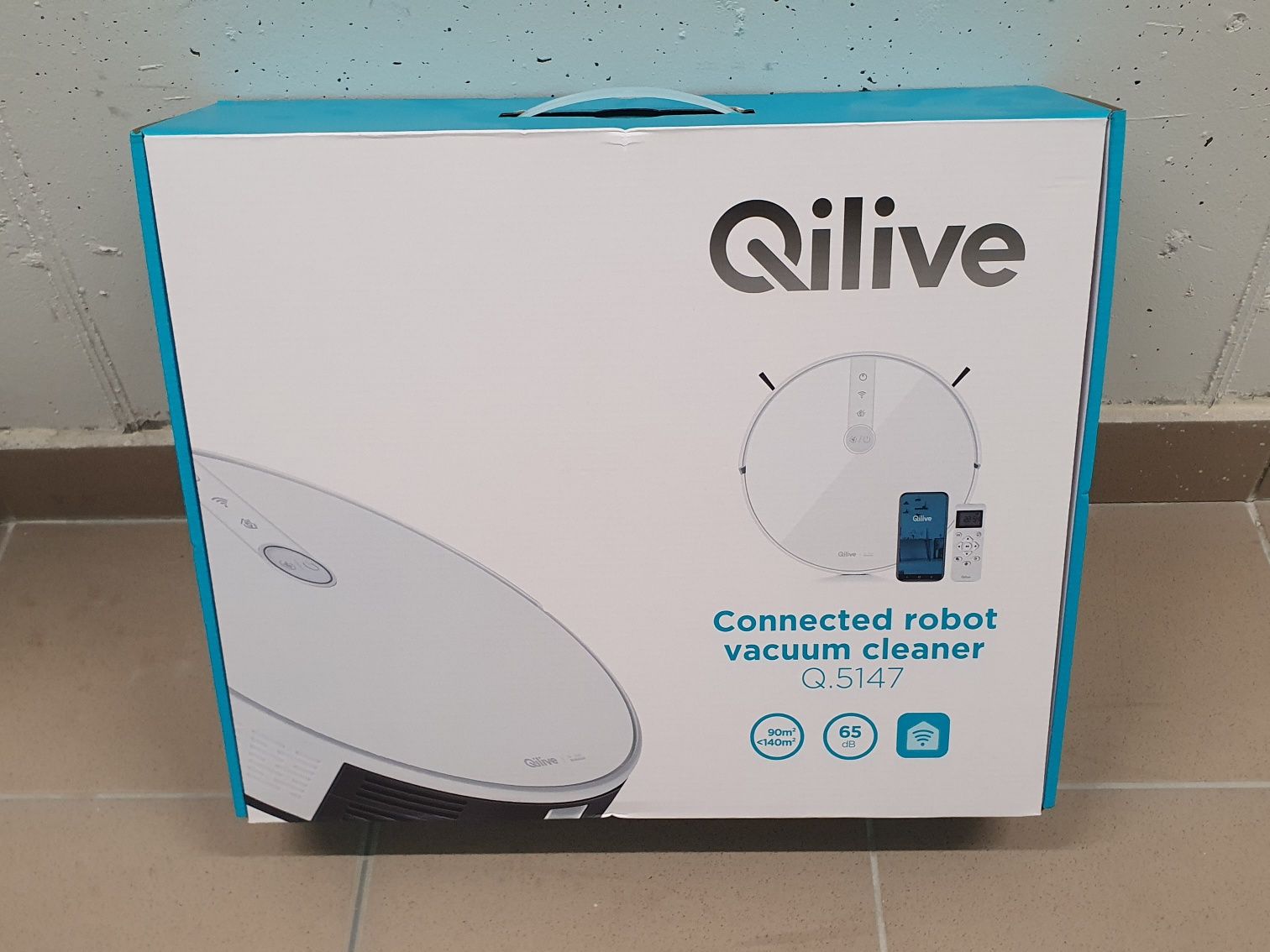 Nowy Robot Sprzątający Odkurzacz Qilive Q.5147 Vacuum Cleaner ŁÓDŹ