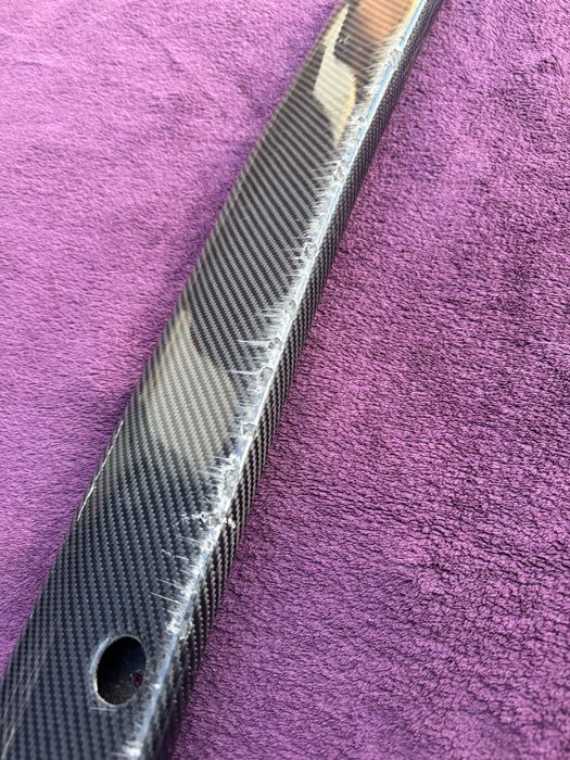 Dokładka/spliter zderzaka przód Audi A3 8V sedan przedlift bez s-line