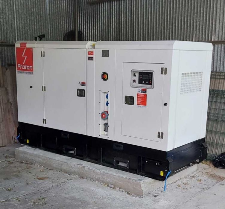 Agregat Prądotwórczy Proton ZPP 65 80kVA - 90kVA + Automatyka SZR AVR
