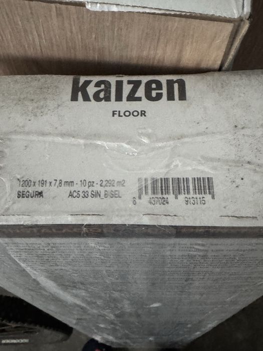 Chão flutuante 6 caixas selado