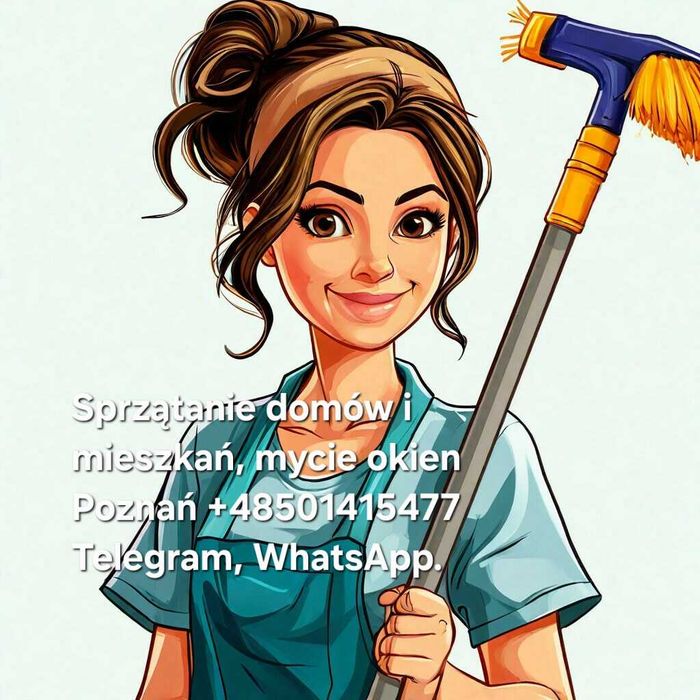 Sprzątanie domów, mieszkań, apartamentów Poznań