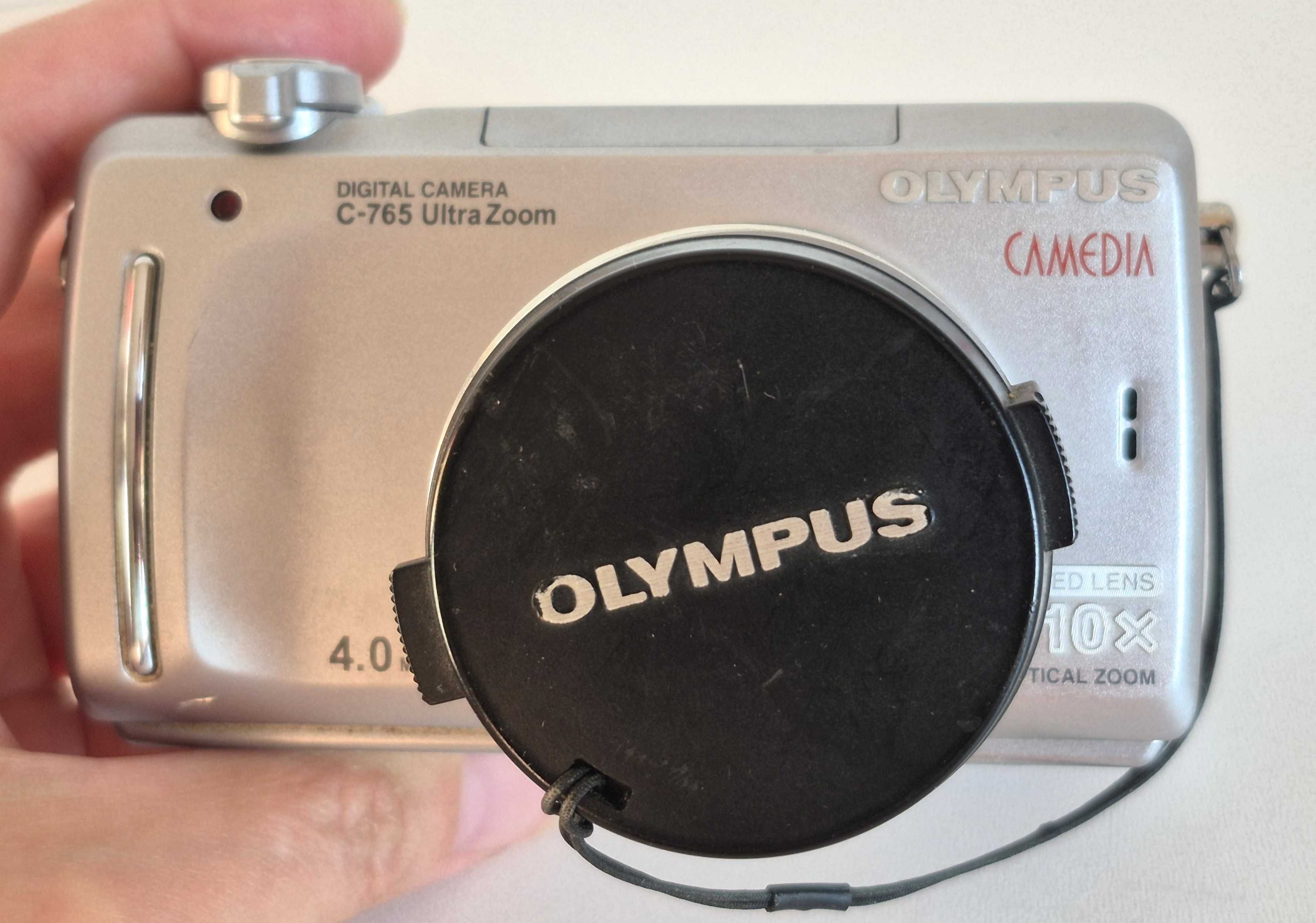 Винтажная цифровая камера Olympus Camedia C-765, 4.0 MP