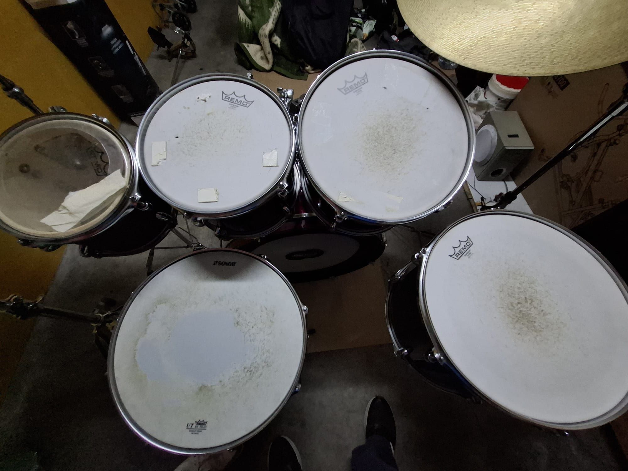 Bateria Gretsch Black Hawk. (Reservada)