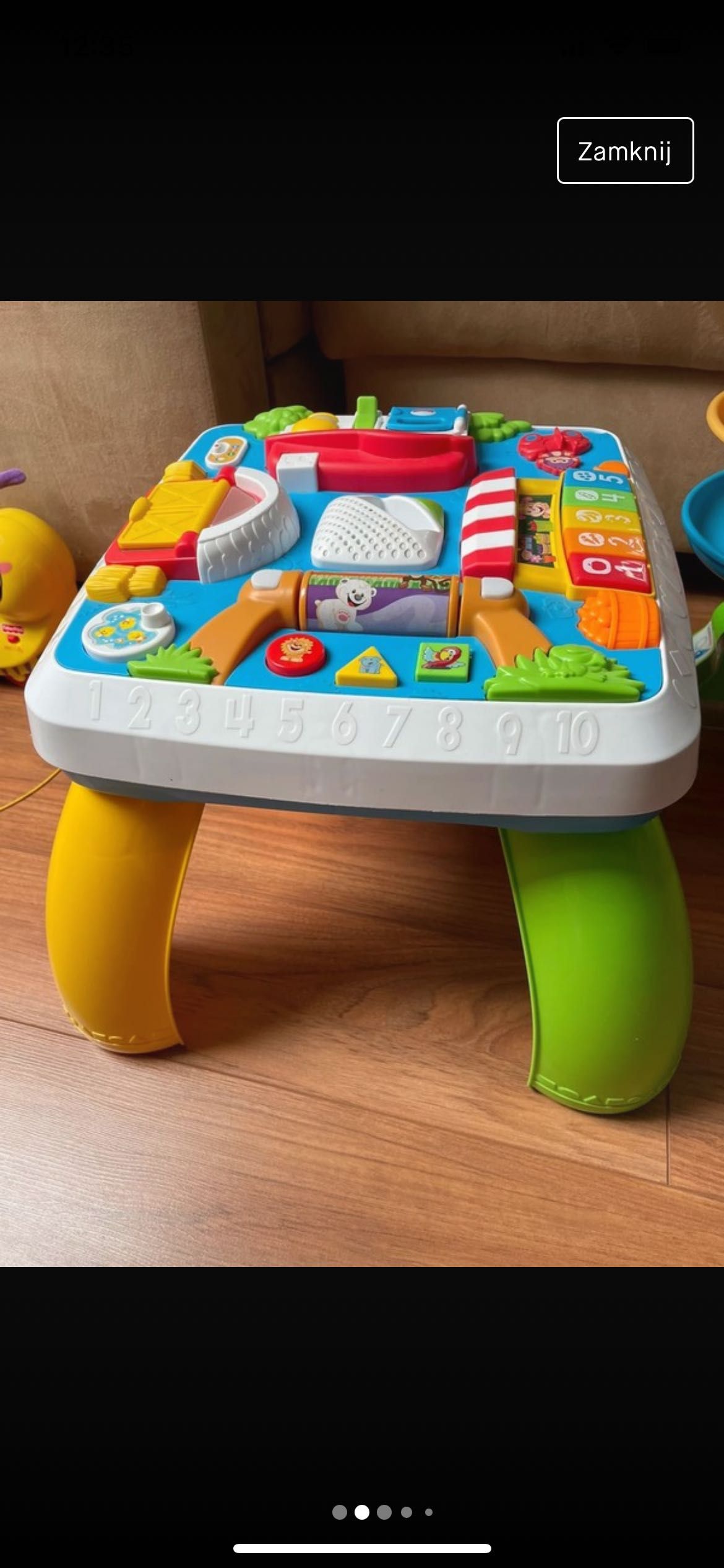 Stolik edukacyjny fisher price