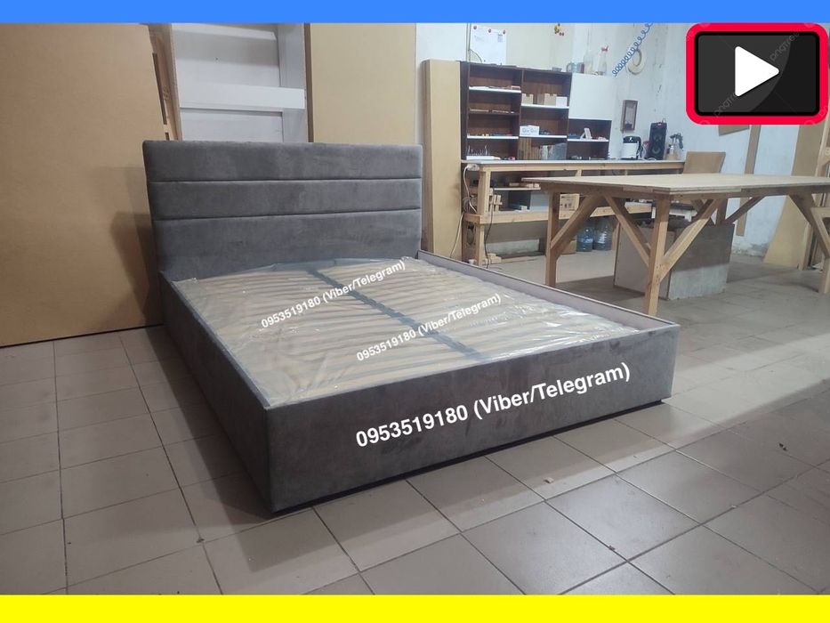 Ліжко М’яке з підйомним механізмом Двоспальне Полуторне Односпальне