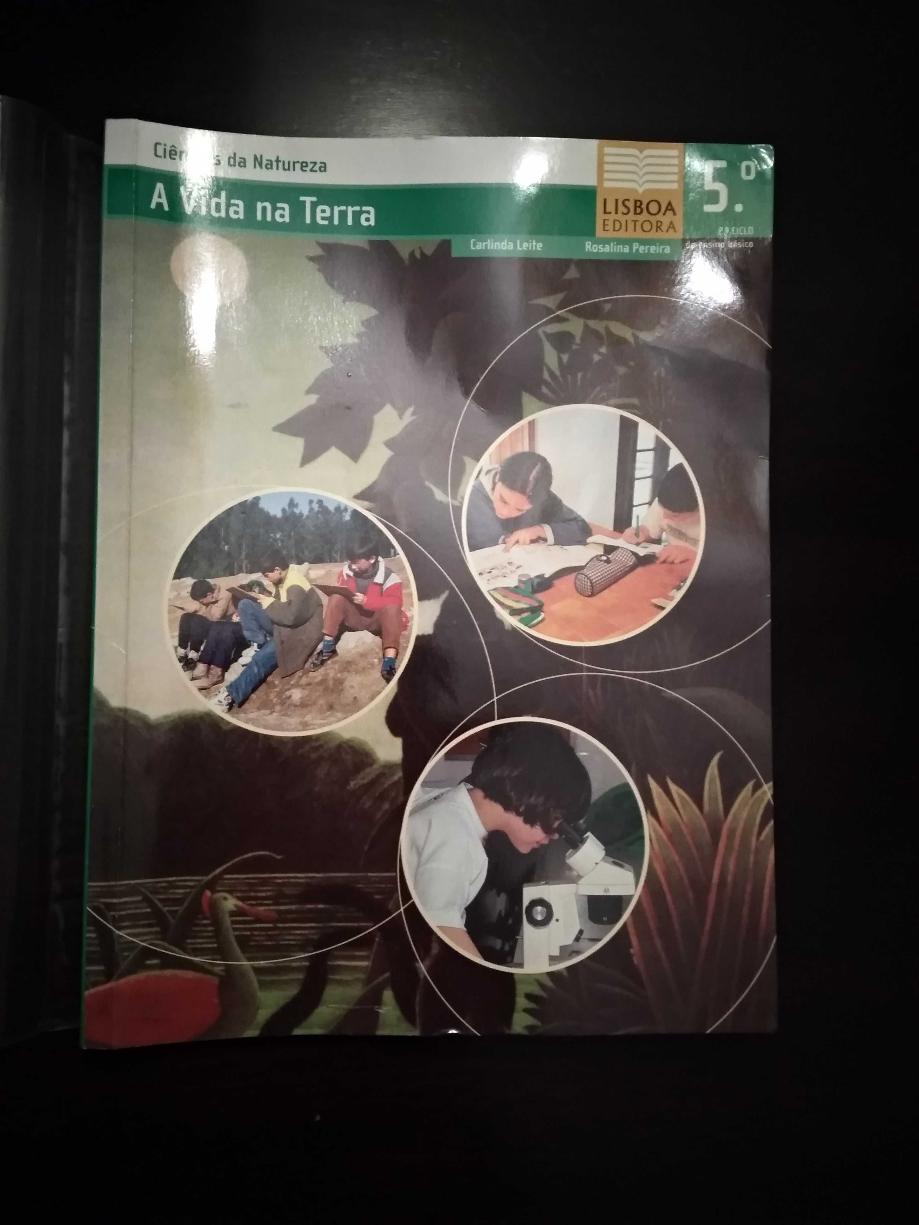 Manual A Vida na Terra Ciências da Natureza 5.º ano