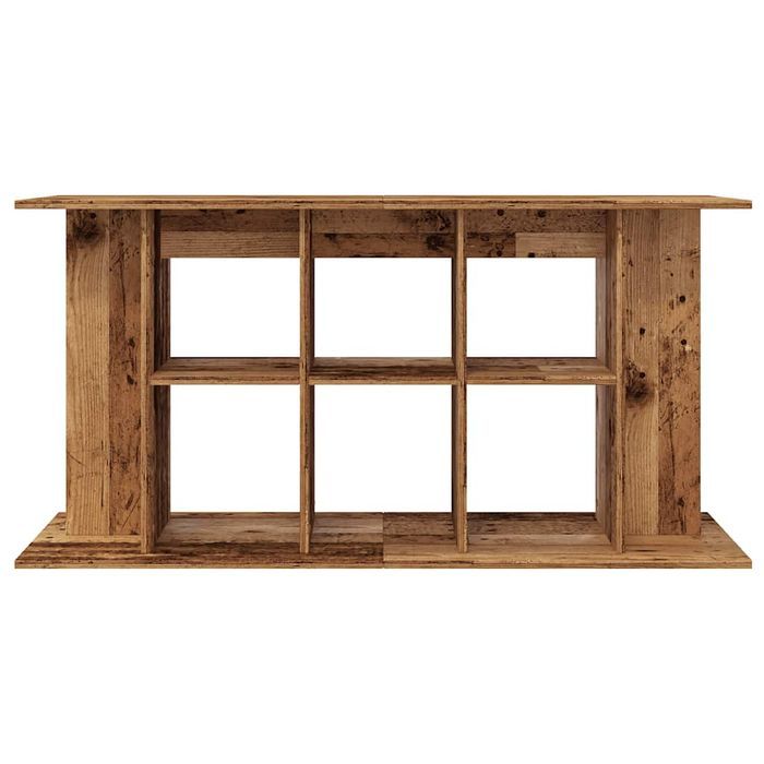 Szafka pod akwarium 120x40x60 cm, Stare Drewno, Brązowa