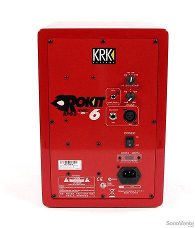 KRK Rokit 6 G2 Limited Edition Ferrari - Red