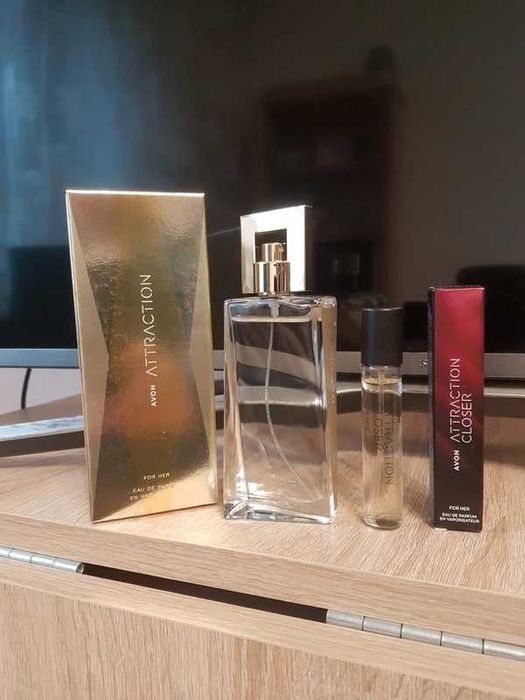 Zestaw perfumy Attraction dla Niej Avon nowy szybka wysyłka