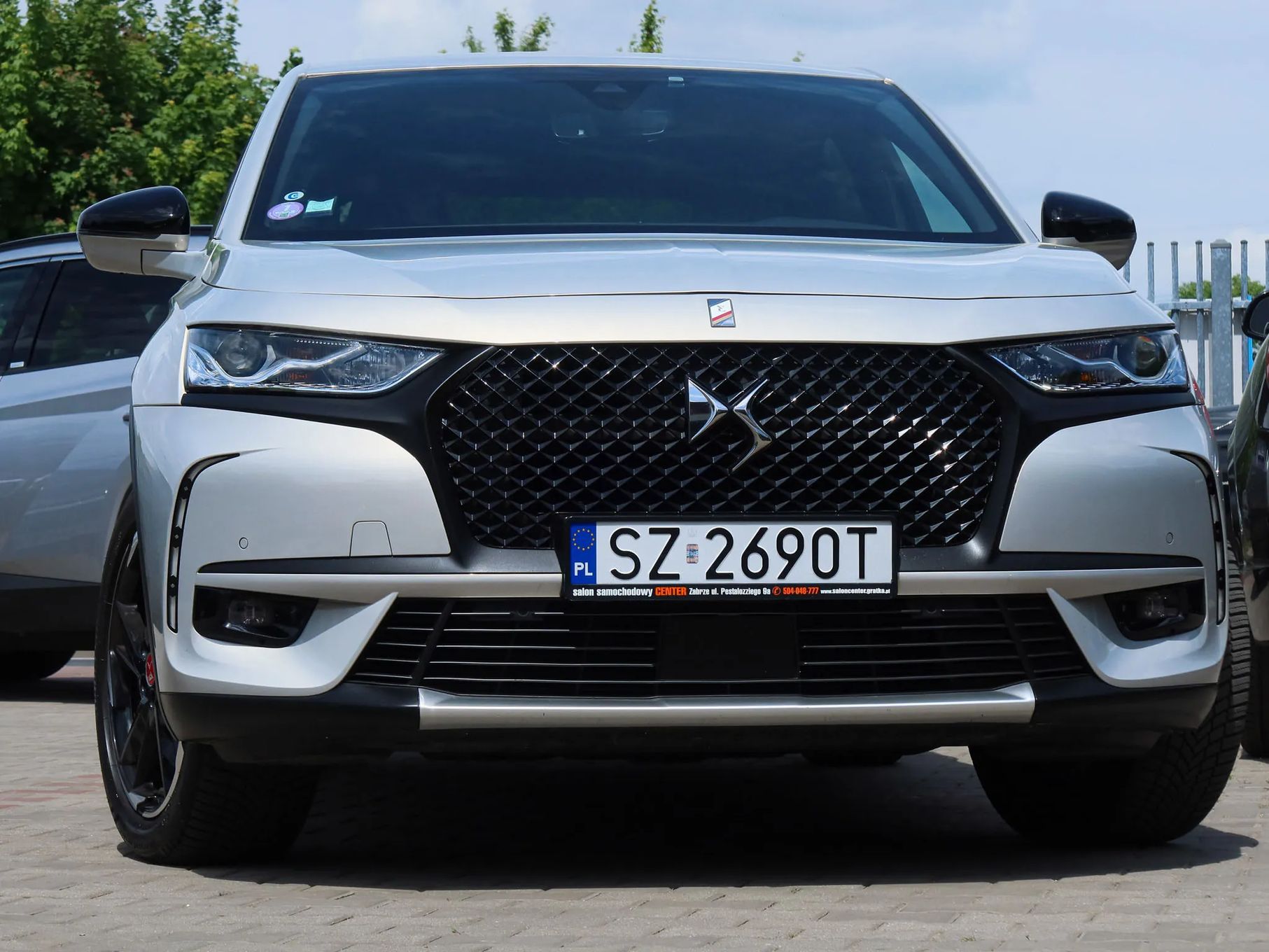 DS Automobiles DS 7 Crossback E-Tense 225ps Performance Line Biała Perła Alkantara Kamera 19 Webasto