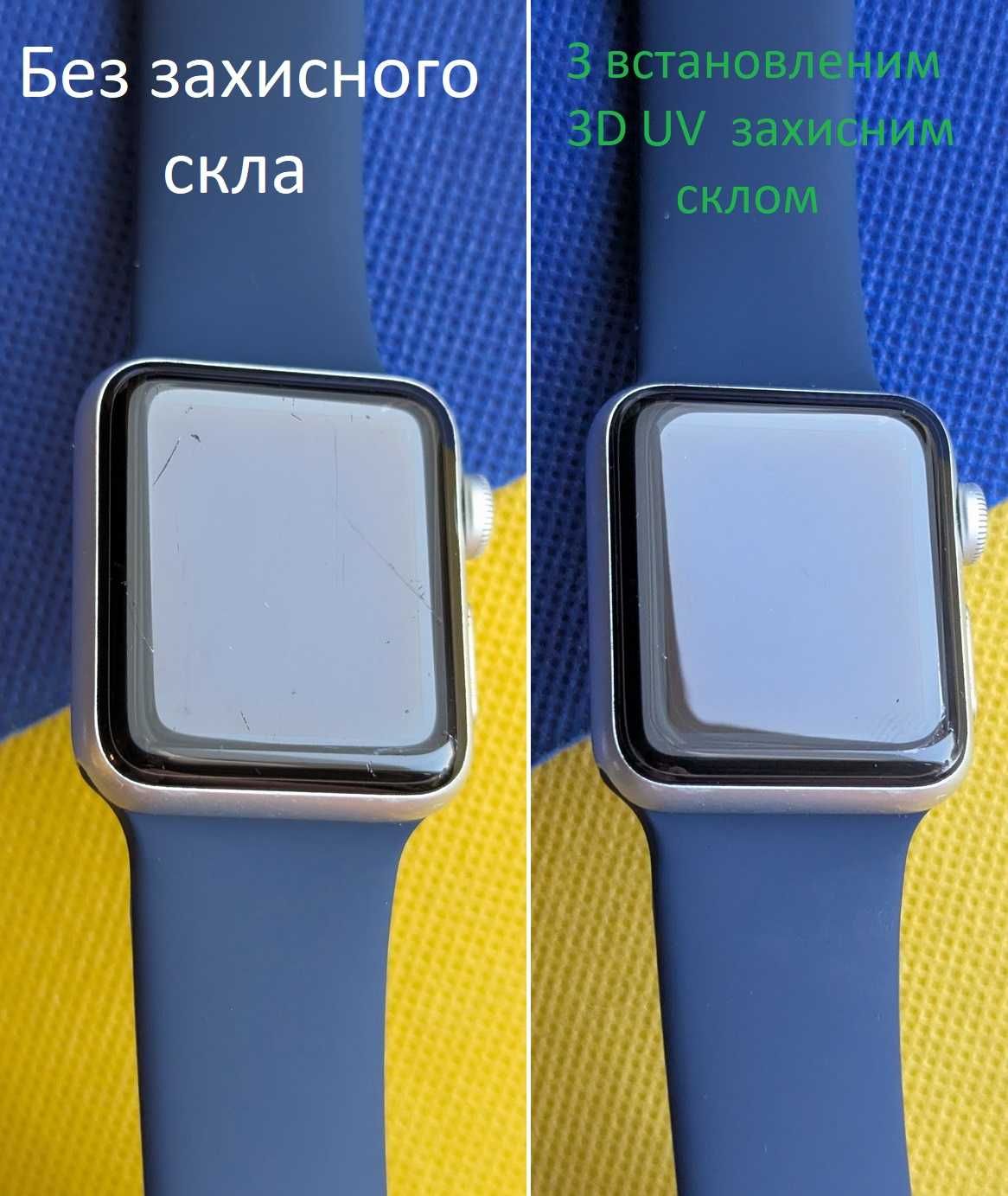з США магазин Apple Watch 3 38 silver акб 99 % Все працює
