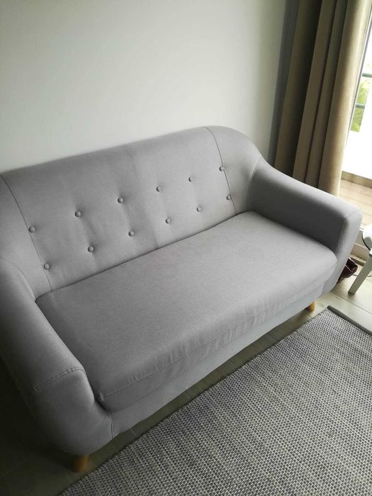 Sofá EGEDAL da JYSK,  2,5 lugares cinzento claro