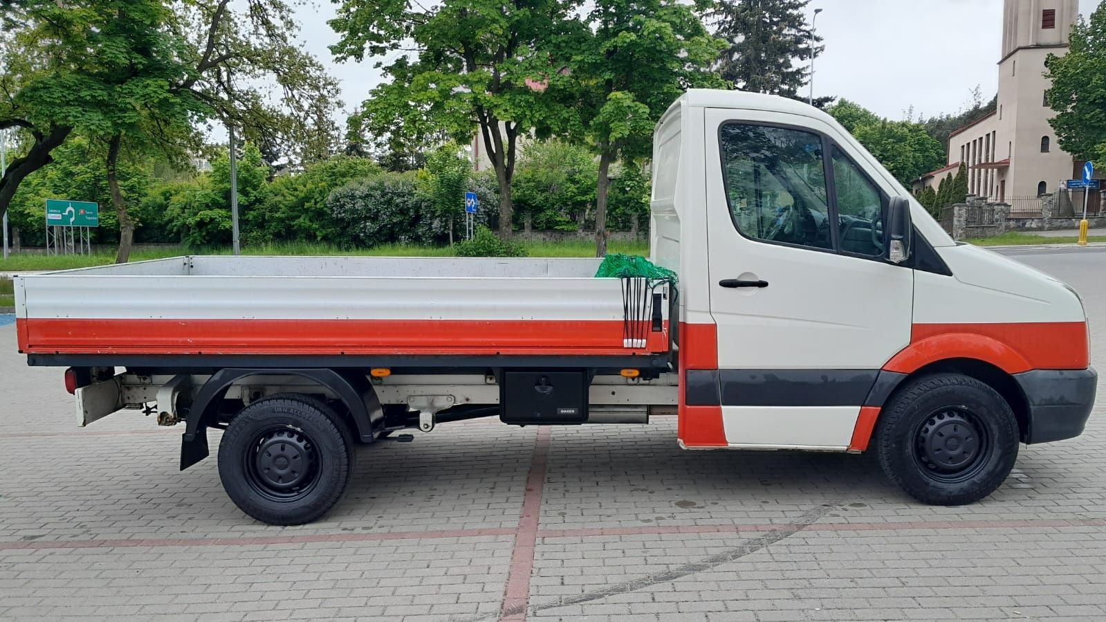 Vw Crafter 2.5tdi+plandeka i stelaż