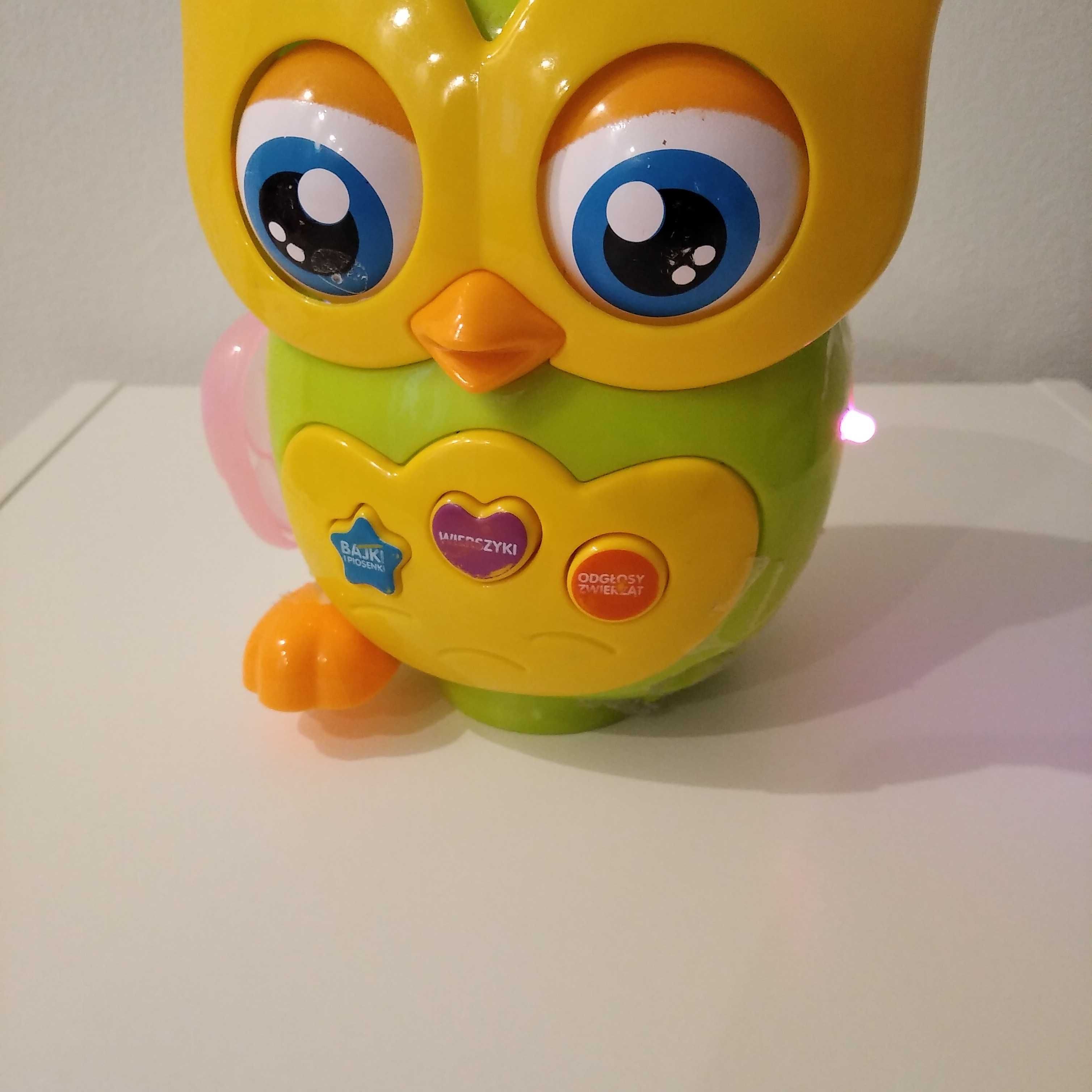 Interaktywna mądra sowa sówka - mówi po polsku 12m+ 18m+