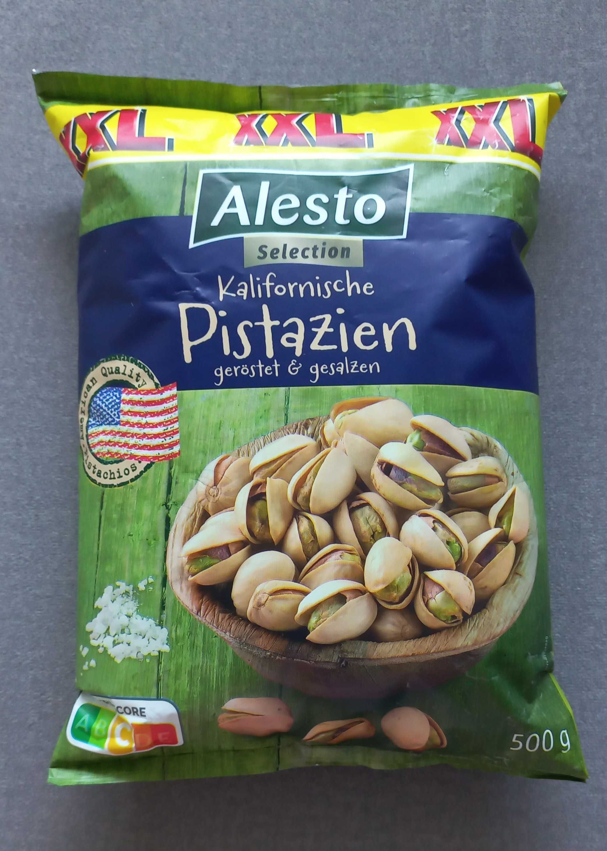 ALESTO Pistacje prażone solone w łupinach 500g