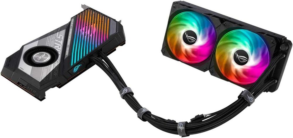 Pl. grafica ASUS Rog Strix LC Radeon RX 6900 XT Top Edition 16GB GDDR6