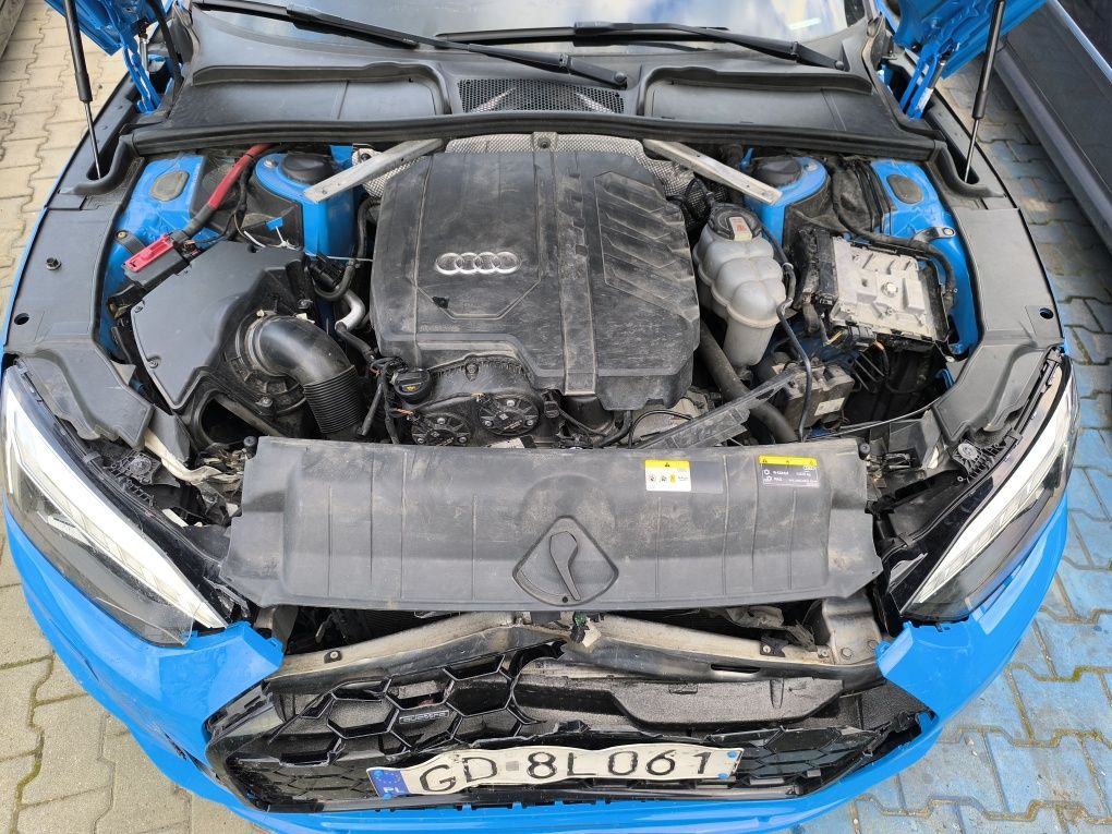Audi A5 coupe lift 45tfsi S line FV 23% RECARO masaże lasery B&O radar