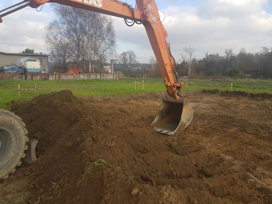 Usługi Wynajem Koparki Urwardzanie Dróg Wywrotki Wyburzenia Wykopy
