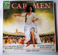 Caixa com 3 Lp Vinil, ópera de Georges Bizet - Carmen