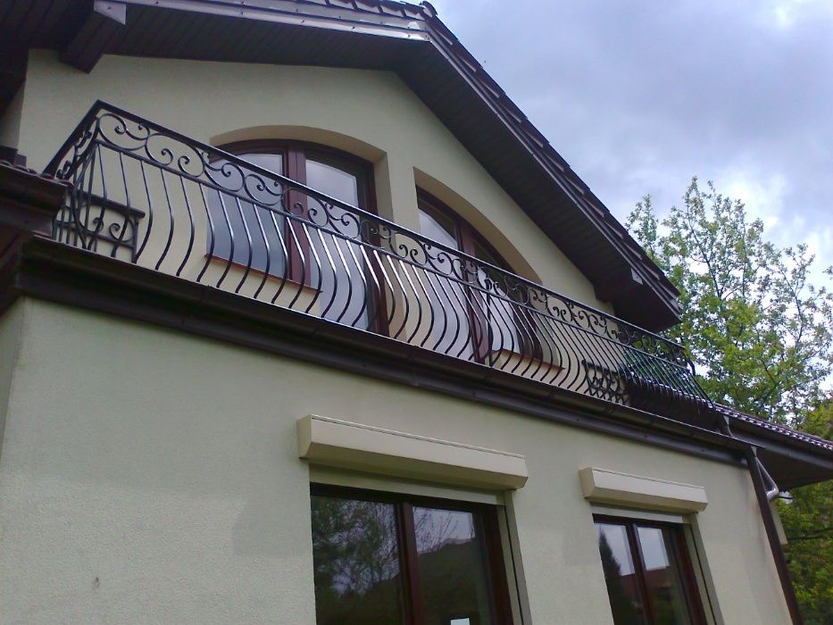 Balustrada wzór C-233A balkonowa schodowa ozdobna mazowieckie