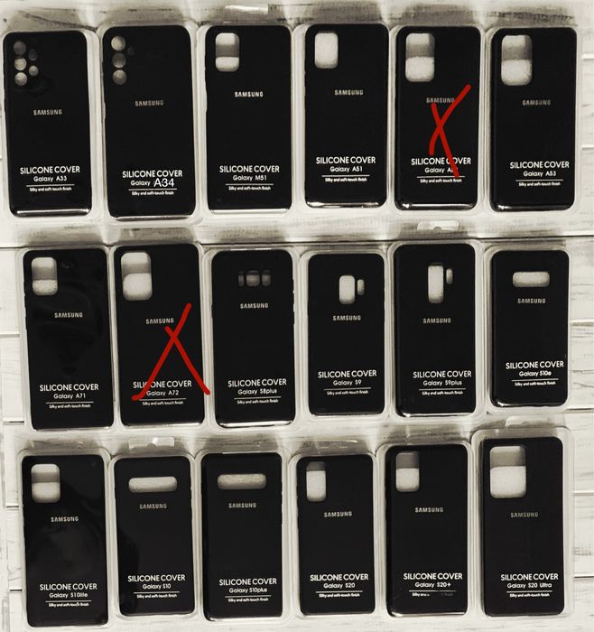 Распродажа! Продам 1-м лотом 70шт чехлы samsung / самсунг