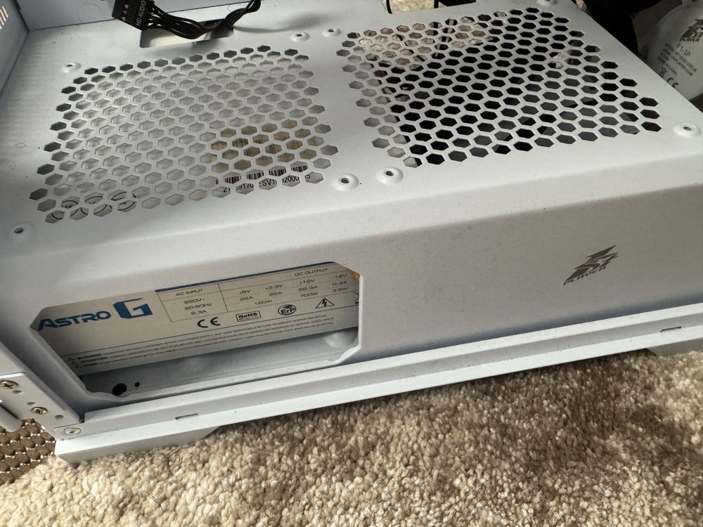 Корпус 1STPLAYER t34f1w + блок живлення 700w