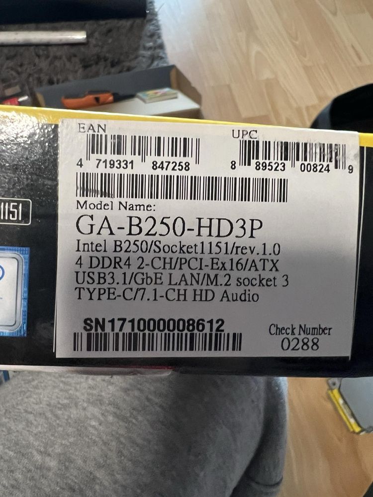 płyta główna gigabyte ga-b25p-hd3p