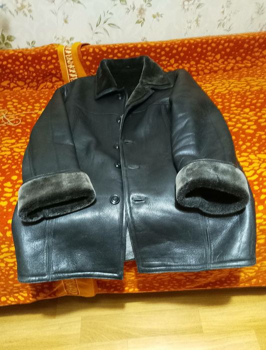 Дублёнка кожаная 54 р