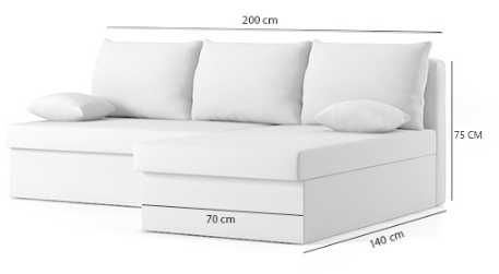 Mały narożnik do salonu i pokoju | różne kolory kanapa sofa | OKAZJA!