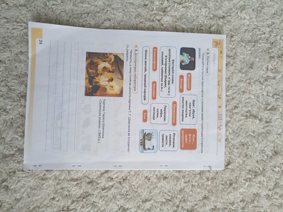 Робочий зошит ,НУШ,5 клас,вступ до історії України І.Щупак,О.Бурлака