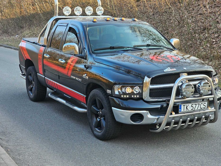 Dodge Ram 1500 # 5.7 HEMI LPG # INFINITY # ALU 20" # HAK # ZAMIANA #