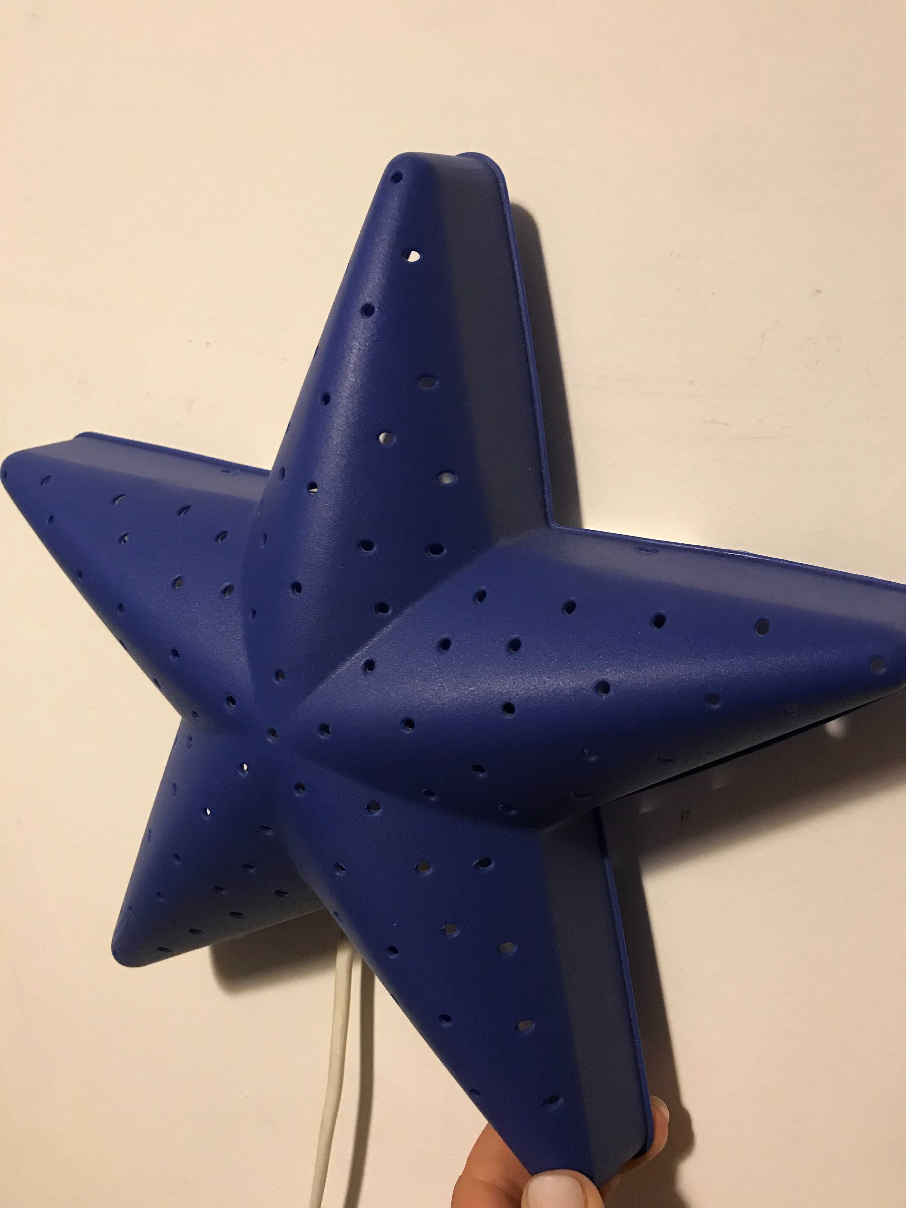 Candeeiro estrela azul IKEA criança