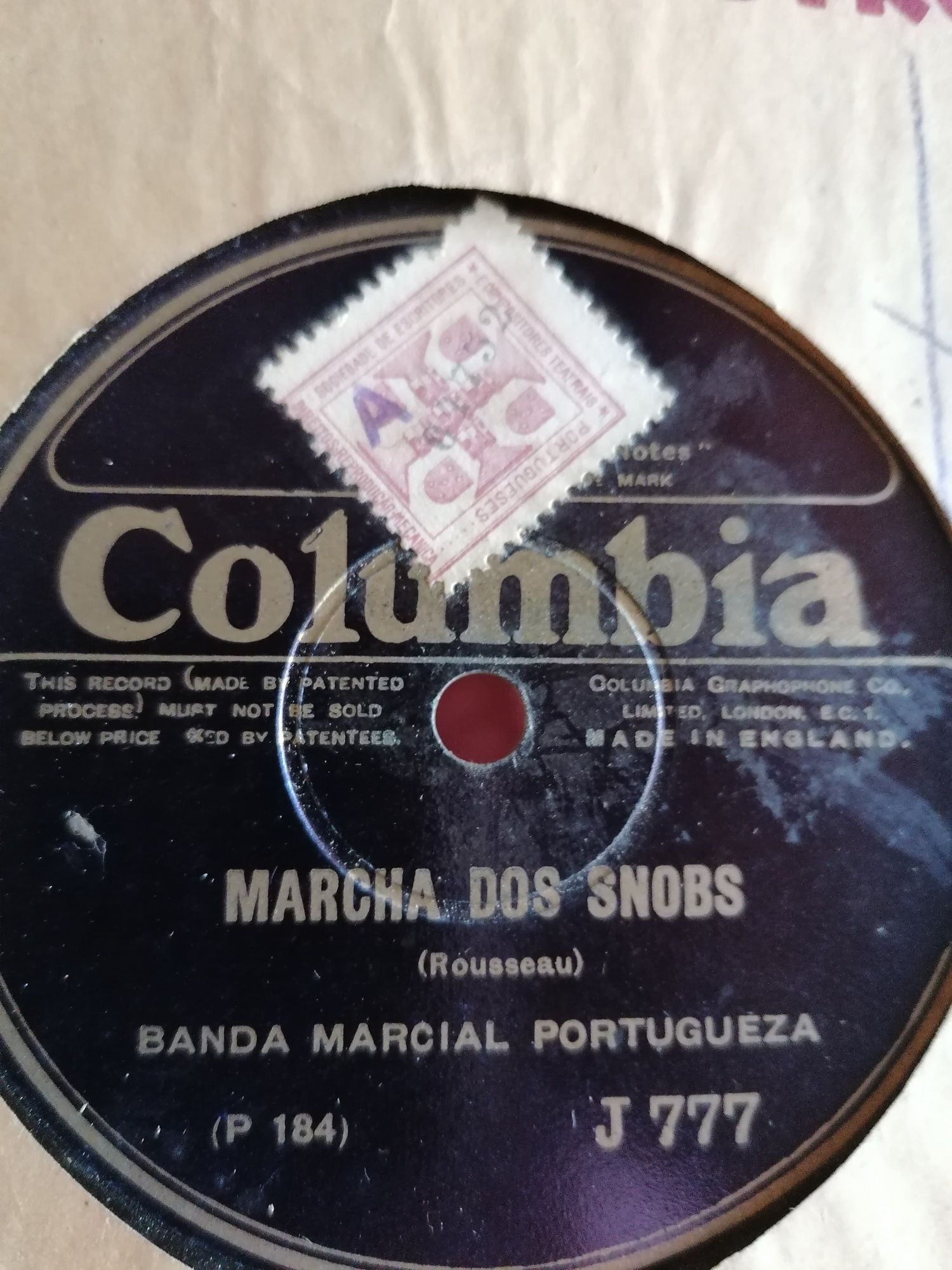 Discos 78 rpm Vintage