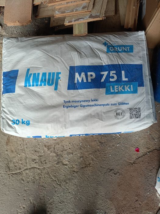 Tynk maszynowy lekki