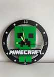 Zegar Minecraft wydruk 3D