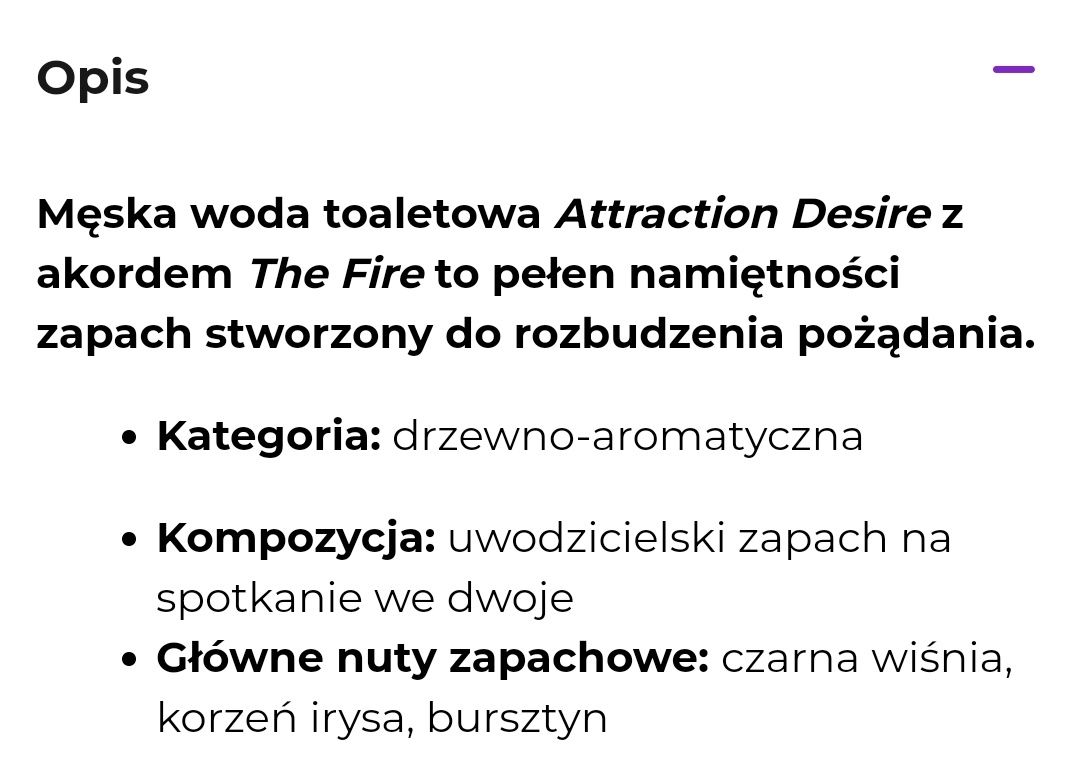 Avon Actraction Desire zestaw dla niej i dla niego