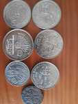 Moedas de escudos antigas