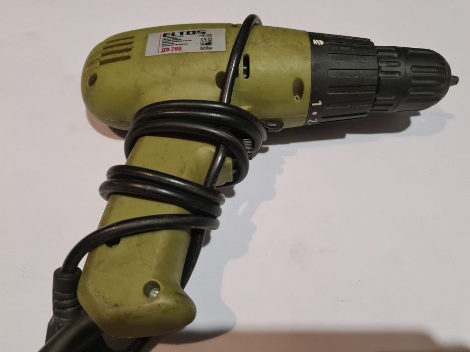 Шуруповёрт сетевой ELTOS.