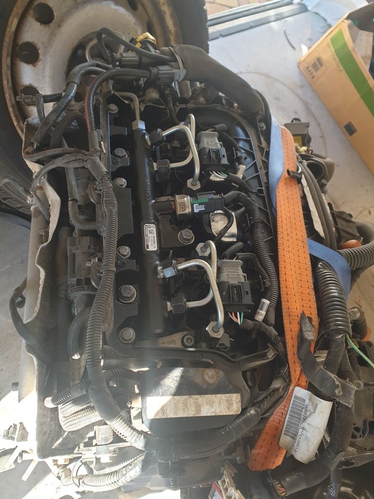 Silnik Citroen jumpy 2.0 Hdi 163km uszkodzony