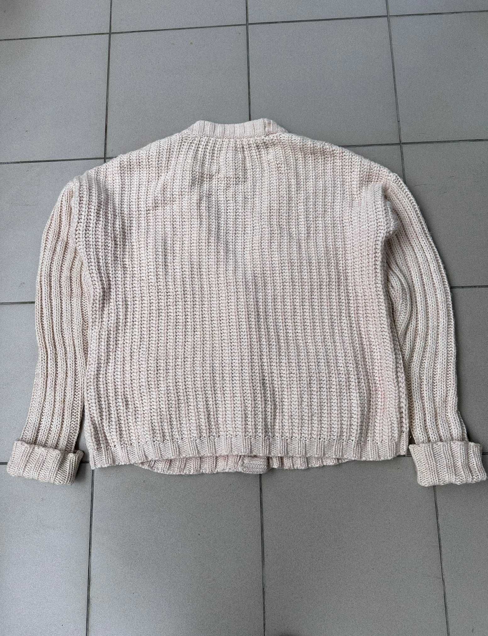 Sweter wełniany Kardigan Chloe oversize r. L
