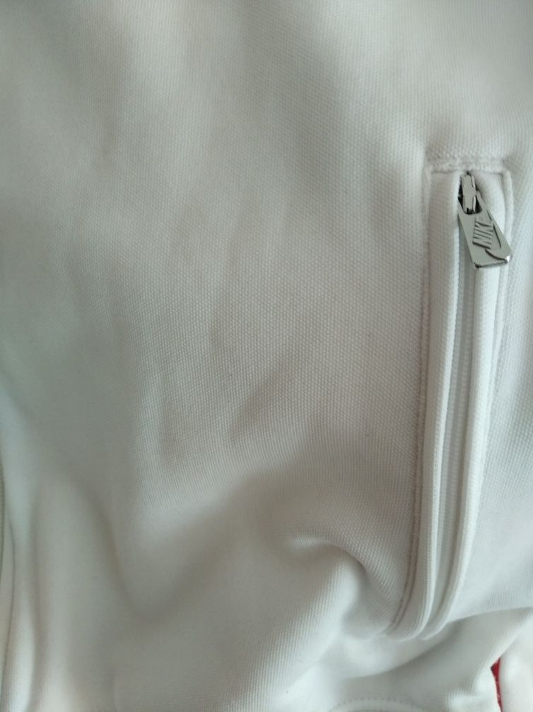 Bluza sportowa męska biało- czerwona XL Nike
