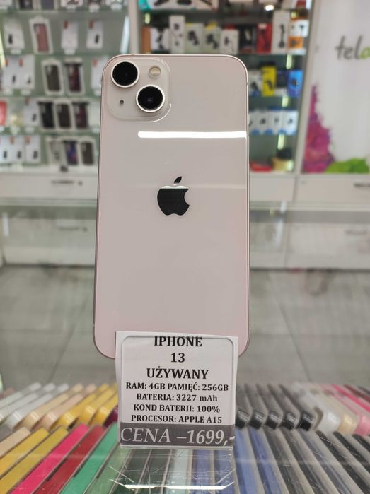 Iphone 13 Bat 100% 256GB Telakces Felicity *Raty 0%