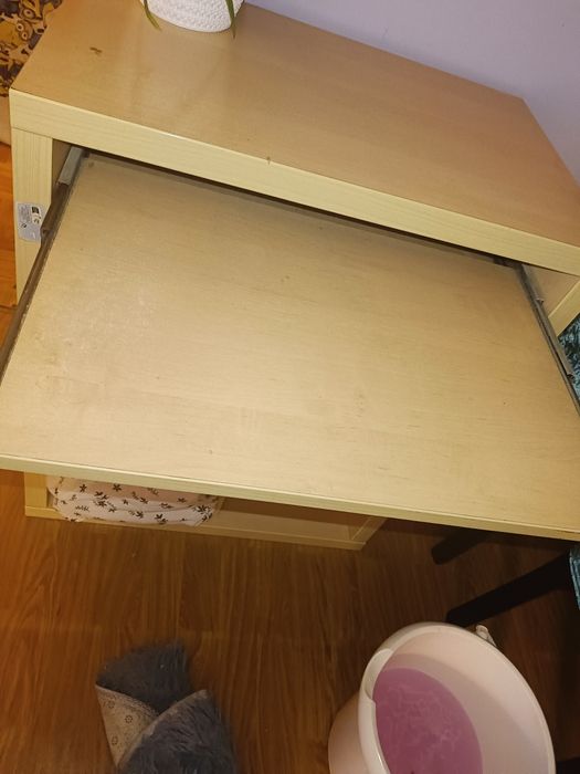 Szafka regalik biurko na laptop masywna