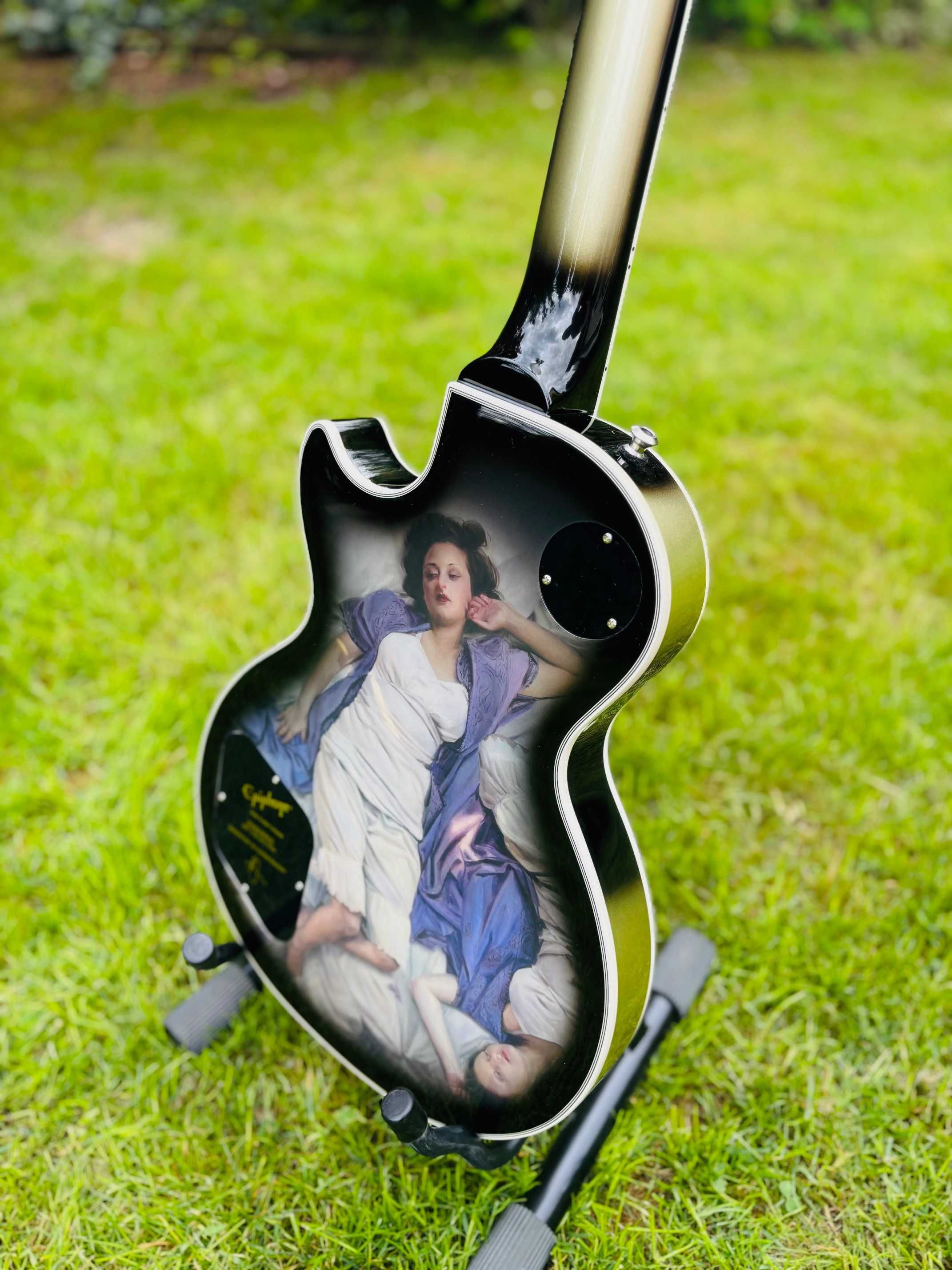 Epiphone Les Paul Custom Adam Jones Art Collection Sensation - Mint
