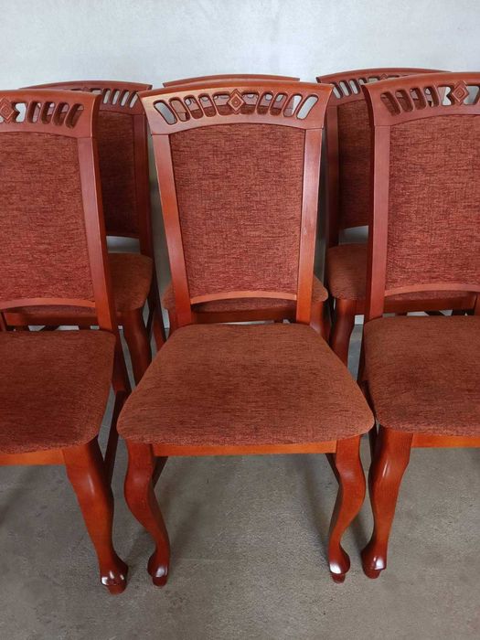 Piękny stylowy dębowy stół 2,7m i 10 krzeseł DOWÓZ WYSYŁKA