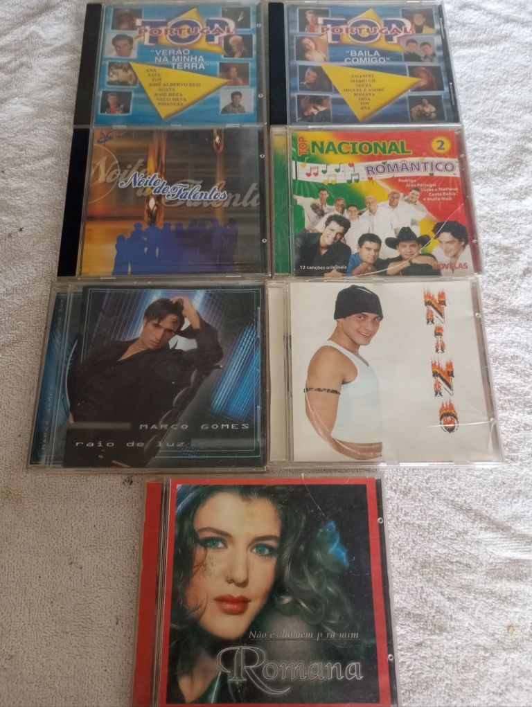CDs pop musica portuguesa e brasileira e mix