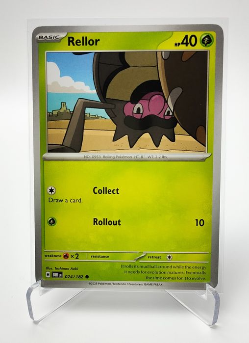 Rellor 024/182 karta pokemon Destined Rivals